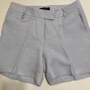 Talbots Grey Linen Shorts
